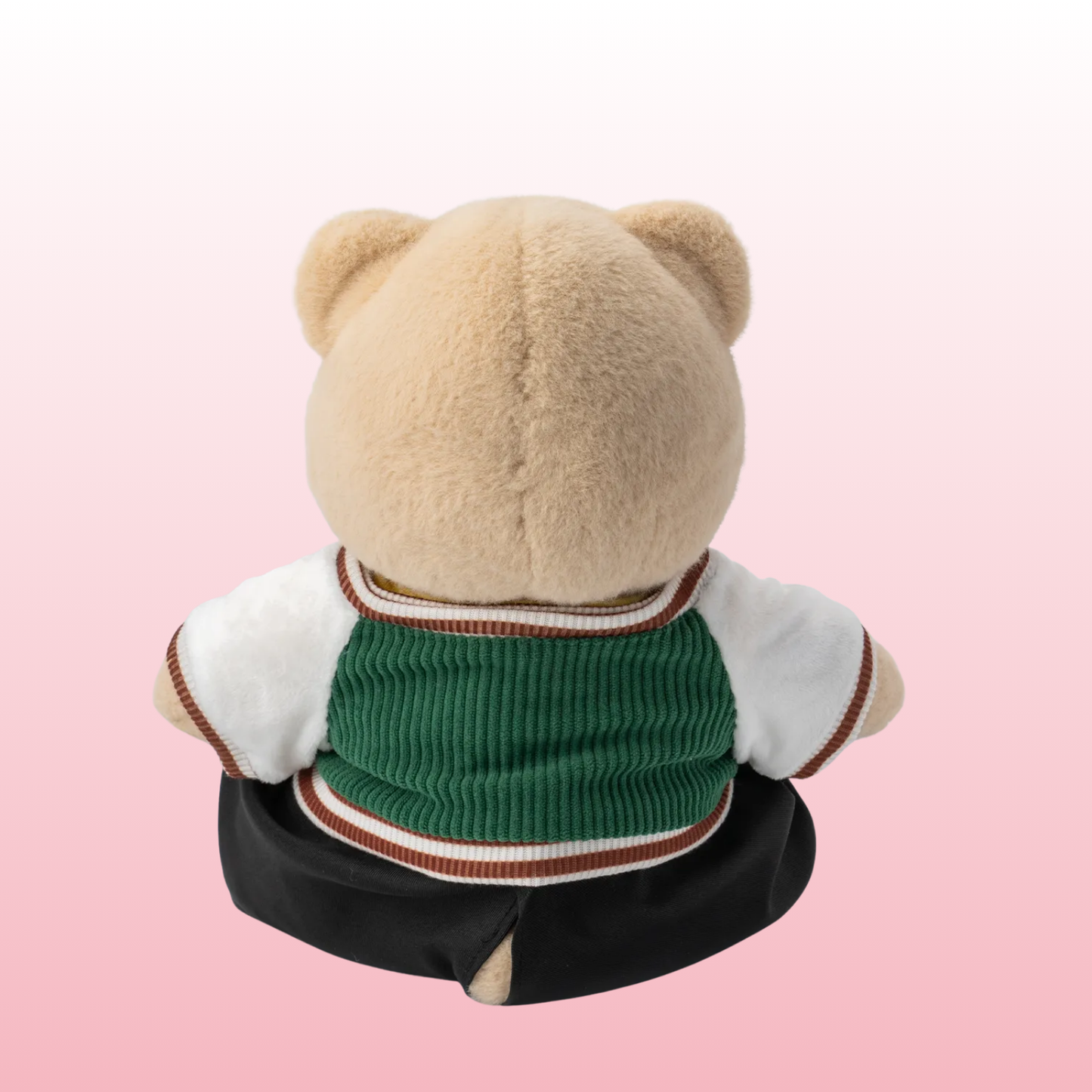 Puffy Bear Student | Adorável urso de pelúcia feito à mão