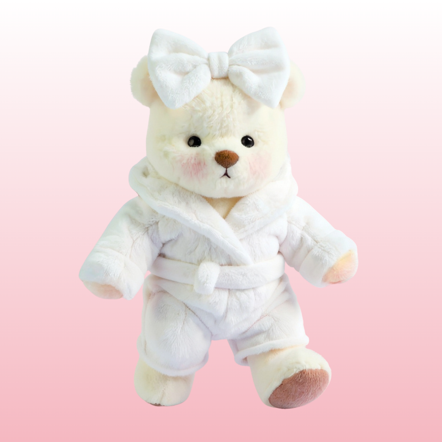 Roupão de banho Puffy Bear | Adorável ursinho de pelúcia feito à mão