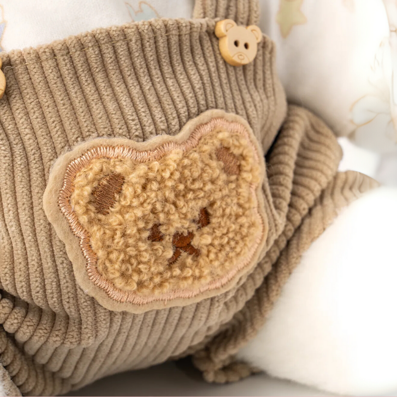 Urso Alpinista Fofo | Adorável Urso de Pelúcia Feito à Mão