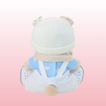 Aquecedor de Ursinho Puffy | Adorável Ursinho de Pelúcia Feito à Mão