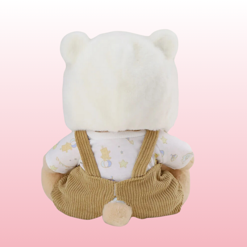 Urso Alpinista Fofo | Adorável Urso de Pelúcia Feito à Mão