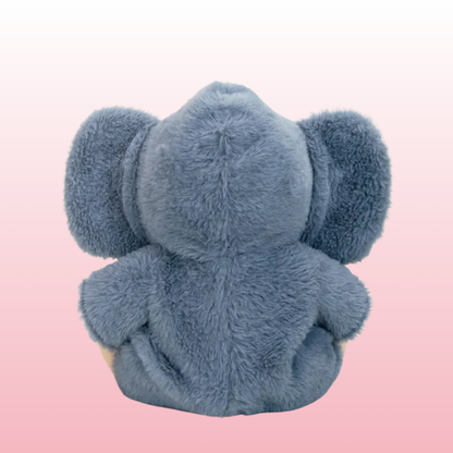 Elefante Puffy Bear | Adorável urso de pelúcia feito à mão