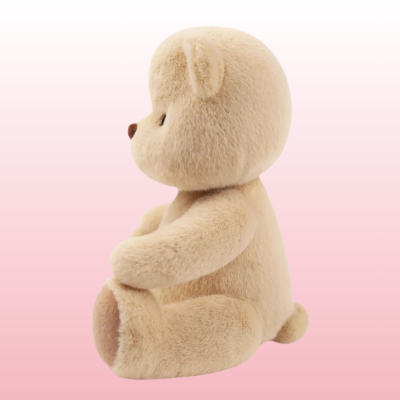 Urso Marrom Fofo | Adorável Urso de Pelúcia Feito à Mão