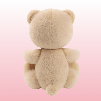 Urso Marrom Fofo | Adorável Urso de Pelúcia Feito à Mão