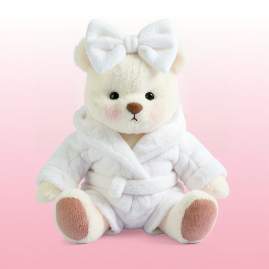 Roupão de banho Puffy Bear | Adorável ursinho de pelúcia feito à mão