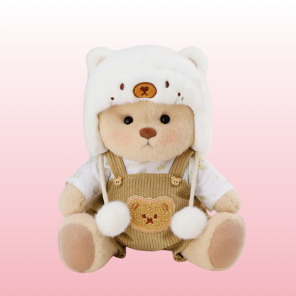 Urso Alpinista Fofo | Adorável Urso de Pelúcia Feito à Mão