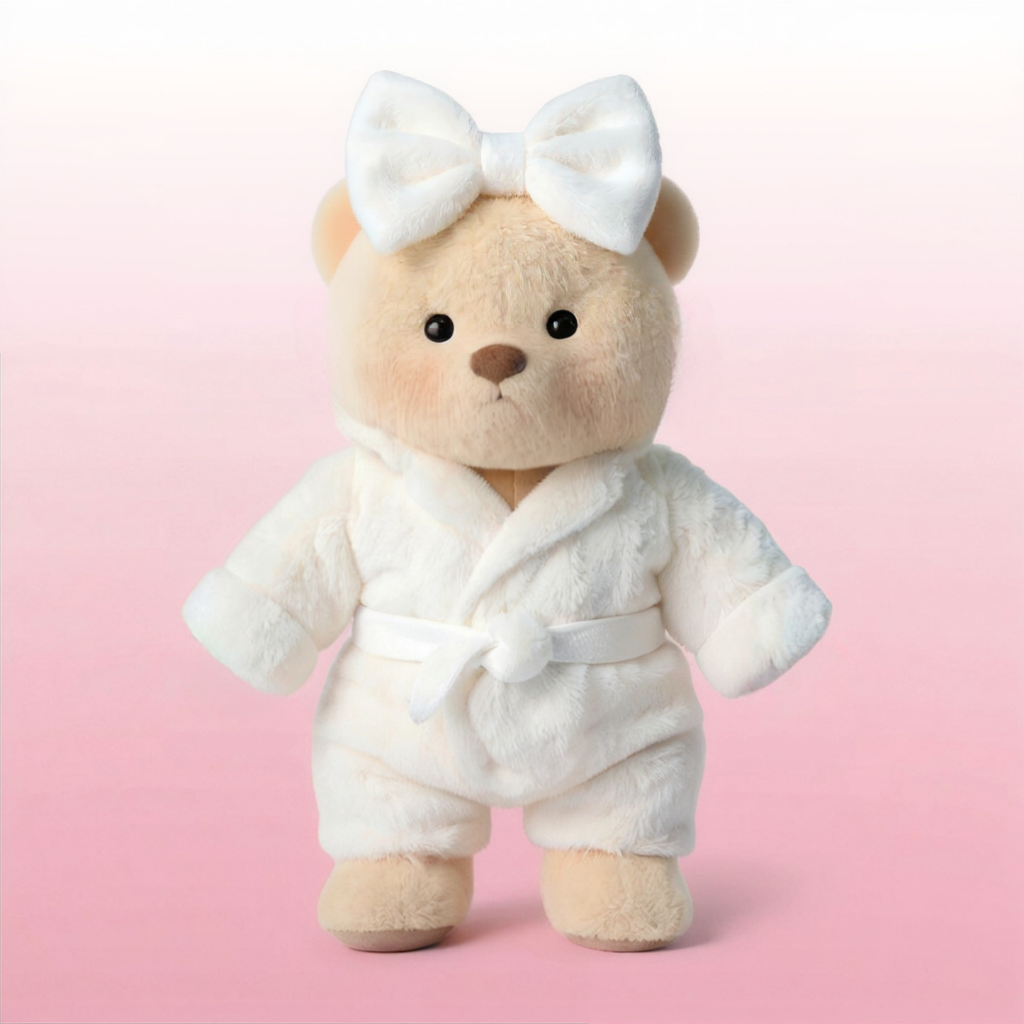 Roupão de banho Puffy Bear | Adorável ursinho de pelúcia feito à mão