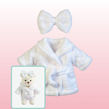 Roupão de banho Puffy Bear | Adorável ursinho de pelúcia feito à mão